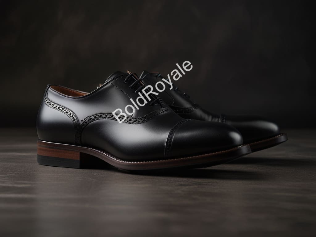 Classic Black Leather Shoe